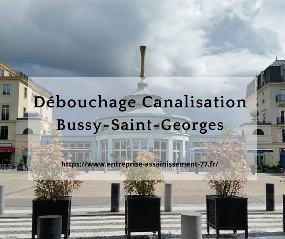 Débouchage Canalisation 77 Bussy-Saint-Georges